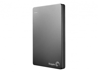 Disco Duro Externo Seagate Backup Plus Slim Portátil 2.5'', 2TB, USB 3.0, Plata - para Mac/PC 