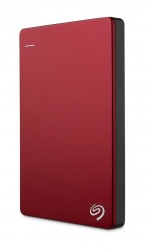 Disco Duro Externo Seagate Backup Plus Slim Portátil 3.5'', 5TB, USB 3.0, Rojo - para Mac/PC 