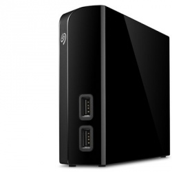 Disco Duro Externo Seagate Backup Plus Hub, 4TB, USB 3.0, Negro - para Mac/PC 