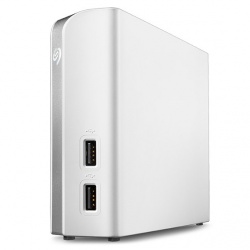 Disco Duro Externo Seagate Backup Plus Hub for Mac, 8TB, USB 3.0, Blanco 