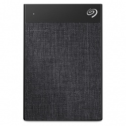 Disco Duro Externo Seagate Backup Plus Ultra Touch, 2TB, USB-C, Negro - para Mac/PC 