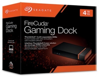 Disco Duro Externo Seagate FireCuda, 4TB, USB, Negro - para Mac/PC 