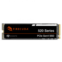SSD Seagate FireCuda 520 NVMe, 1TB, PCI Express 4.0, M.2 - 4850 MB/s 
