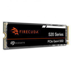 SSD Seagate FireCuda 520 NVMe, 500GB, PCI Express 4.0, M.2 - 3900 MB/s 