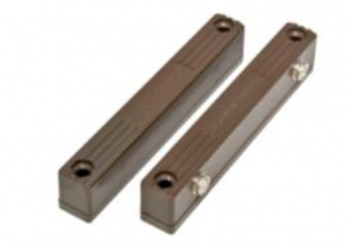 Seco-Larm Contacto Magnético SM-216/BR para Sistemas de Alarmas Cableados, Café 