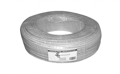 Secucore Bobina de Cable Eléctrico, 24 AWG, 100 Metros 