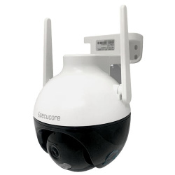 Secucore Cámara de Seguridad IP Smart WiFi Domo para Interiores I450ZW, Alámbrico, 3840x2160 4K, Día/Noche 