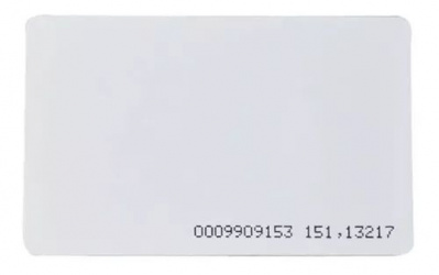 Securitag Tarjetas PVC de Proximidad RFID con Chip, 8.6 x 5.4cm, Blanco, Paquete de 10 Piezas 