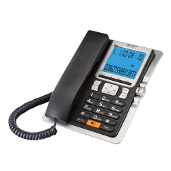 Select Sound Teléfono con Identificador de Llamadas 8028, Alámbrico, Negro 