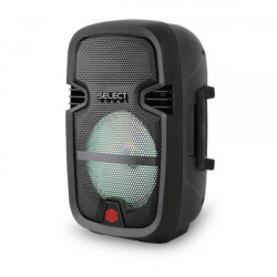 Select Sound Bafle BT1608, Bluetooth, Alámbrico/Inalámbrico, 2500W PMPO, USB, Negro 