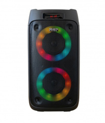 Select Sound Bocina Portátil Gravity, Bluetooth, Inalámbrico, 2000W PMPO, Negro 