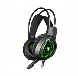 Select Sound Audífonos Gamer Wild Dragon, Inalámbrico, 3.5mm/USB, Negro 