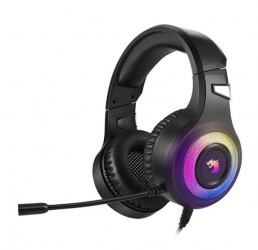 Select Sound Audífonos Gamer Ghost Dragon, Alámbrico, 3.5mm/USB, Negro 
