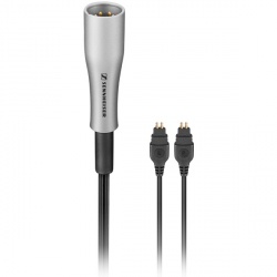 Sennheiser Cable CH 650 S 4pole XLR Macho -  2 Mini Plugs Macho, 3 Metros, Negro/Plata, para HD 600/HD 650 