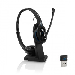 Sennheiser Audífonos MB Pro 2 UC, Inalámbrico, USB, Negro 