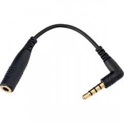 Sennheiser Adaptador 3.5mm Mini Jack Macho - 3.5mm Mini Jack Hembra, Negro 