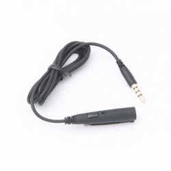 Sennheiser Cable AUX 3.5mm Hembra - 3.5mm Macho, Negro 