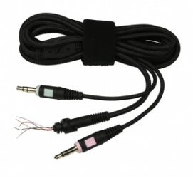 Sennheiser Cable AUX 3.5mm Macho - 3.5mm Macho, para Game Zero/One, Negro 