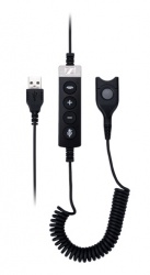 Sennheiser Adaptador de Audio USB-ED CC 01 MS , USB, Negro 