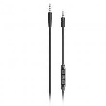 Sennheiser Cable AUX 3.5mm Macho - 3.5mm Macho, 1.4 Metros, para Dispositivos Apple, Negro 