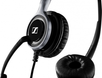 Sennheiser Audífonos Century SC 660 TC, Alámbrico, QD, Negro/Plata 