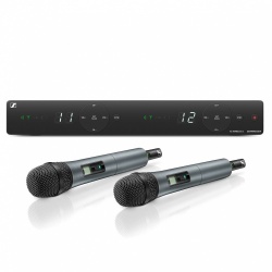 Sennheiser Micrófono para Instrumentos XSW 1-835 DUAL-B, Inalámbrico, EM-XSW 1, Negro 