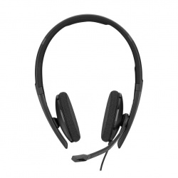 Sennheiser Audífonos SC 160 USB-C, Alámbrico, Negro 