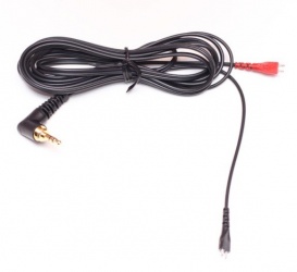 Sennheiser Cable AUX 3.5mm Macho para HD 25, 2 Metros, Negro 