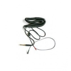 Sennheiser Cable KBL Spiral, 2 Metros, Negro, para HD 25 