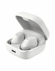 Sennheiser Audífonos Intrauriculares con Micrófono Accentum True Wireless, Inalámbrico, Bluetooth, Cancelación de Ruido, USB-C, Blanco 