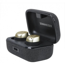 Sennheiser Audífonos Intrauriculares con Micrófono MOMENTUM True Wireless 4, Inalámbrico, Bluetooth, Cancelación de Ruido, USB-C, Dorado 