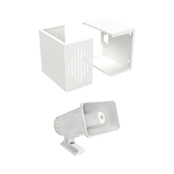 SFire Sirena SF581AGAB, Alámbrico, 2 Tonos, 118dB, Blanco 