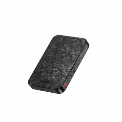 Cargador Portátil Sharge Power Bank CarbonMag, 10.000mAh, Gris 