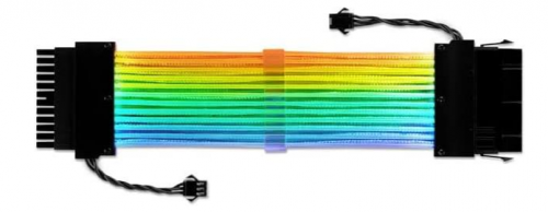 Sharkoon Cable de Poder ATX (24-pin) Macho - Hembra, 24.5cm 