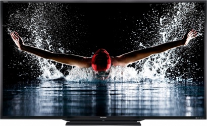 Sharp TV LED AQUOS 90'', Full HD, 3D, Negro 