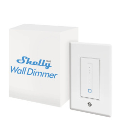 Shelly Interruptor de Luz Inteligente Plus Wall, WiFi, Blanco 