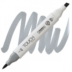 Shinhan Marcador a Base de Alcohol Touch, Doble Punta, Cool Grey No.CG4 