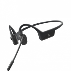Shokz Audífonos Intrauriculares con Micrófono OpenComm, Inalámbrico, Bluetooth, Negro 