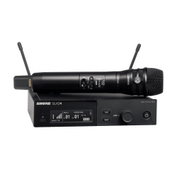 Shure Micrófono de Mano SLXD24/K8, con Sistema Inalámbrico, Negro 
