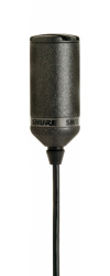 ﻿Shure Micrófono de Solapa SM11, Alámbrico, Negro 
