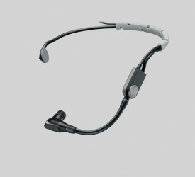 Shure Micrófono de Diadema SM35-XLR, Alámbrico, XLR3, 2400 Ohmios, Negro/Gris 