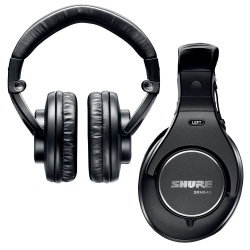 Shure Audífonos SBH2350-BR, Alámbrico, 3 Metros, 3.5mm, Negro 