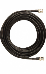 Shure Cable Coaxial BNC Macho - BNC Macho, 15 Metros, Negro 