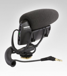 Shure Micrófono para Montaje en Cámara VP83, Alámbrico, Negro 