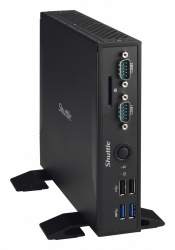 Shuttle XPС Slim DS77U, Intel Celeron 3865U 1.80GHz (Barebone) 