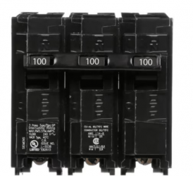 Siemens Interruptor Automático 3 Polos Q3100, 240V, 100A, Entrada 240V 
