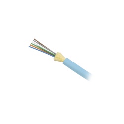Siemon Cable Fibra Óptica Multimodo OM3, 1 Metro, Azul 