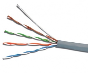 Siemon Bobina de Cable Cat5e UTP 4 Pares, 305 Metros, Gris 