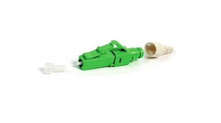 Siemon Conector Fibra Óptica LC, Monomodo, Verde 