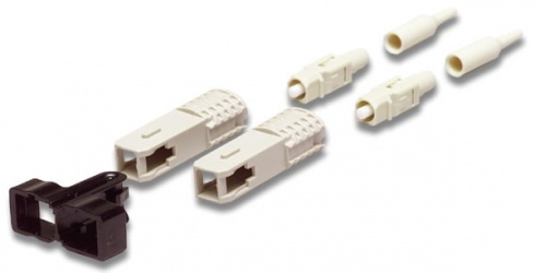 Siemon Conector de Fibra Óptica SC Duplex, Multimodo, Beige, 2 Piezas 
